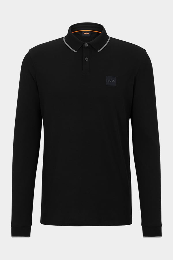 ΜΠΛΟΥΖΑ POLO BOSS - 001 ΜΑΥΡΟ